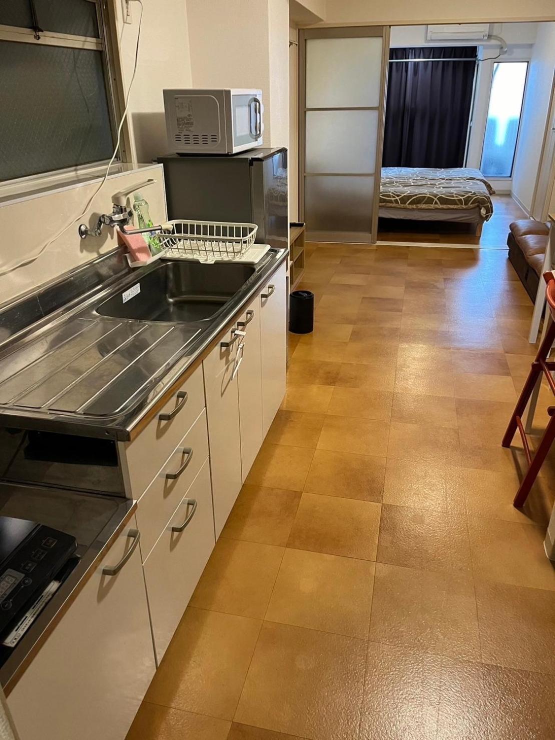 ２ Beds. Comfortable . Dotonbori / Kuromon Market. * 大阪市